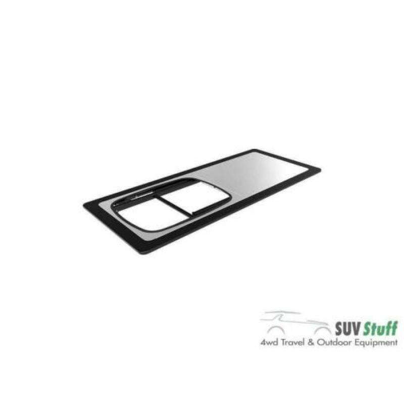 Tafel rvs kampeertafel met opvouwbare wasbak