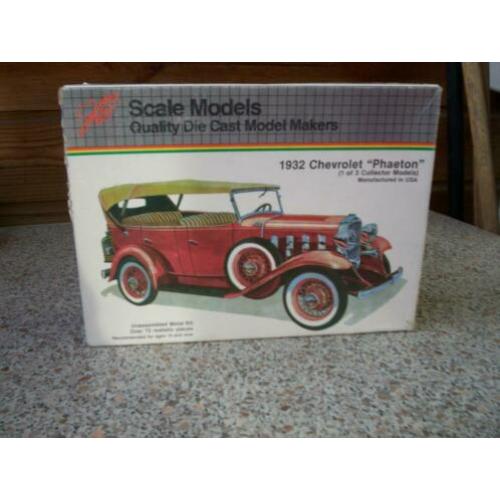 modelbouw Chevrolet Phaeton 1932..
