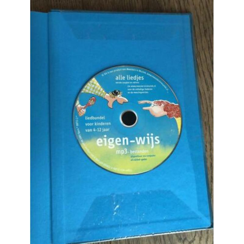 Eigenwijs liedbundel met CD