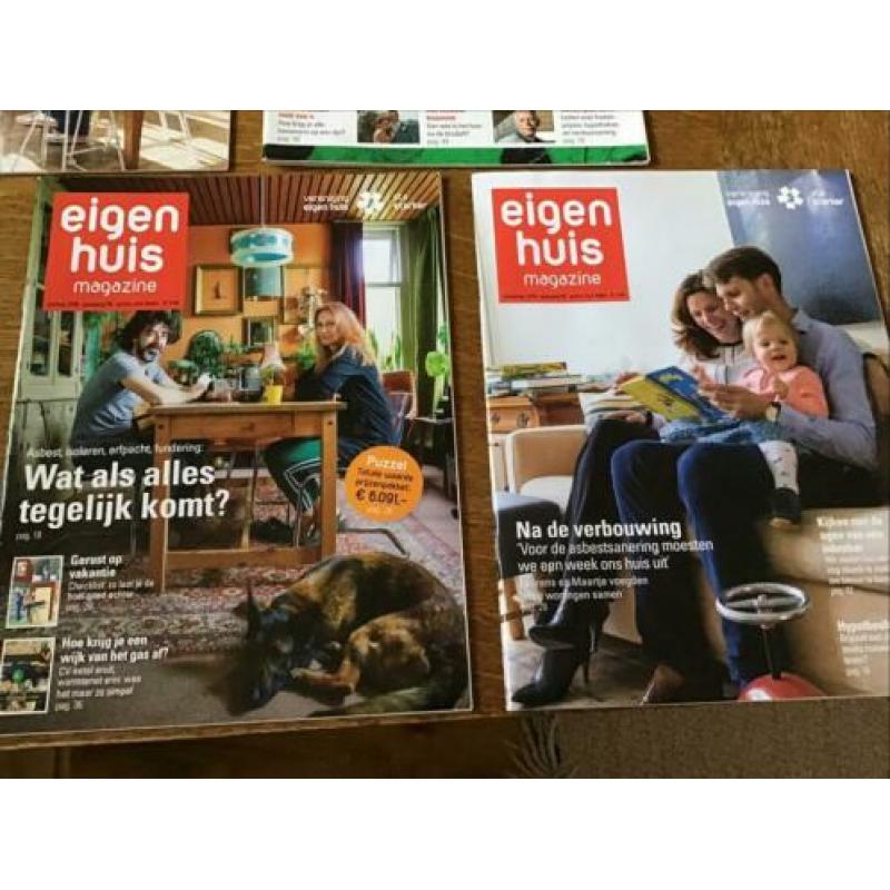 Eigen huis magazine 7 stuks