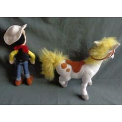 LUCKY LUKE & JOLLY JUMPER pluche knuffel 30cm pop plush soft