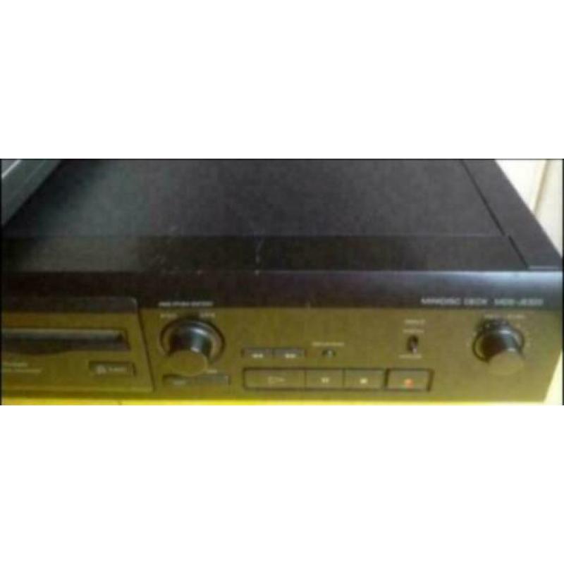 Sony mds-je320 minidisc deck