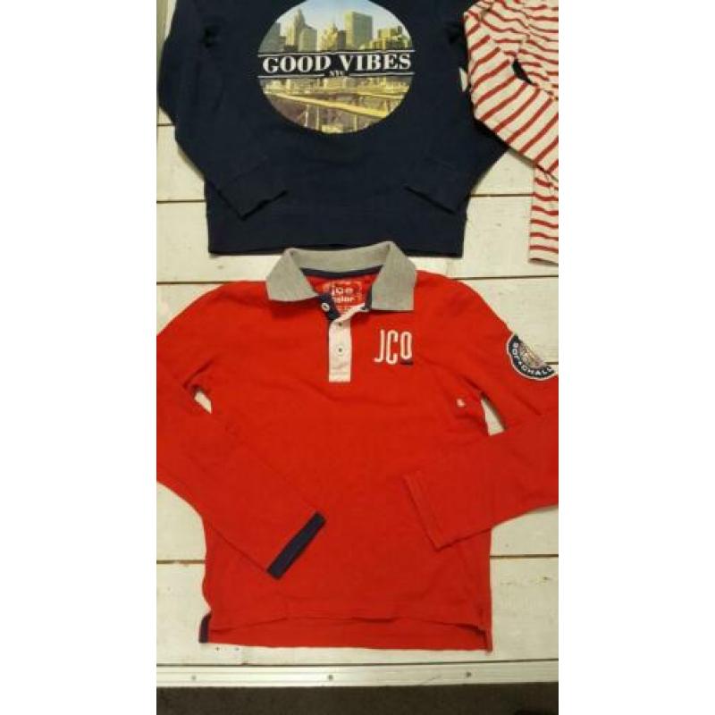 Mooie truien, shirt en polo maat 134: Zara, H&M en Joe Color