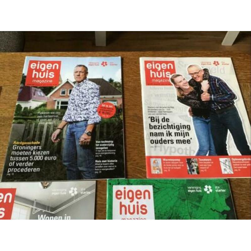 Eigen huis magazine 7 stuks