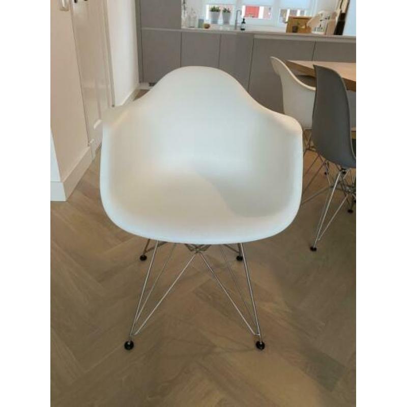 Witte kuip stoelen 4x wit