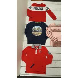 Mooie truien, shirt en polo maat 134: Zara, H&M en Joe Color