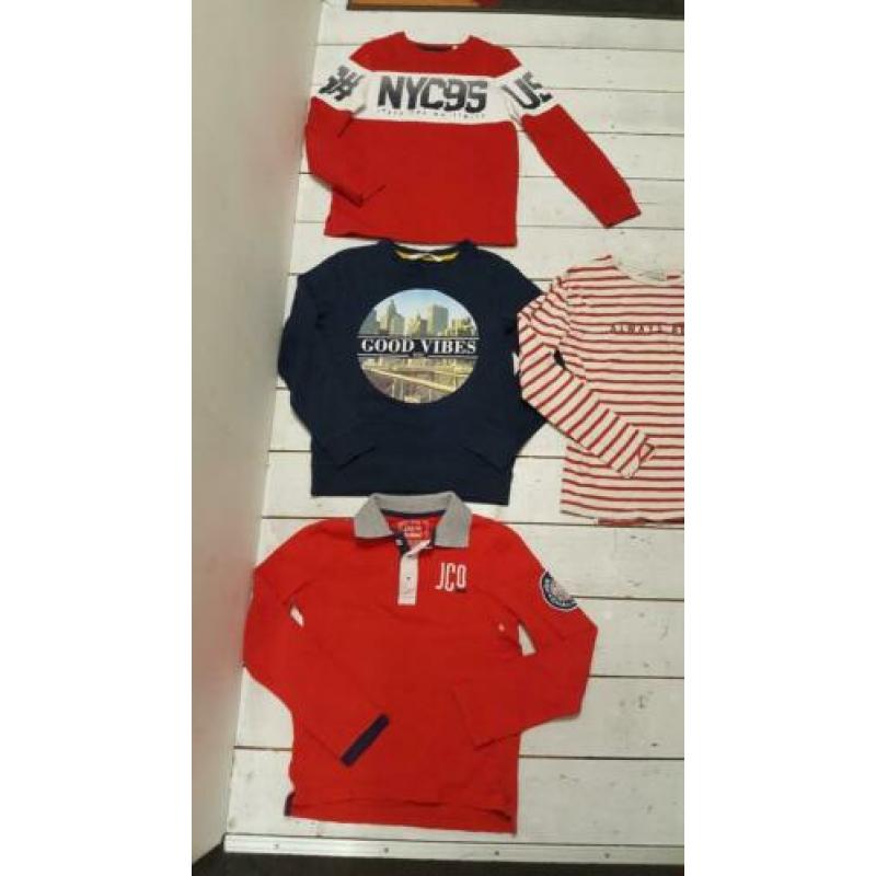 Mooie truien, shirt en polo maat 134: Zara, H&M en Joe Color