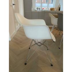Witte kuip stoelen 4x wit