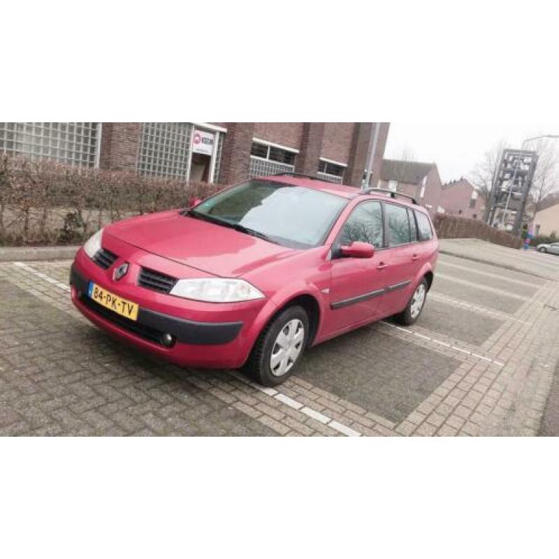 Renault Megane 1.6 16V GR Tour Autbas 2004 Rood