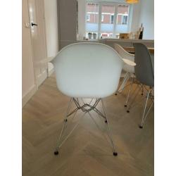 Witte kuip stoelen 4x wit