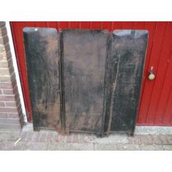 Antiek haardscherm / handbeschilderd