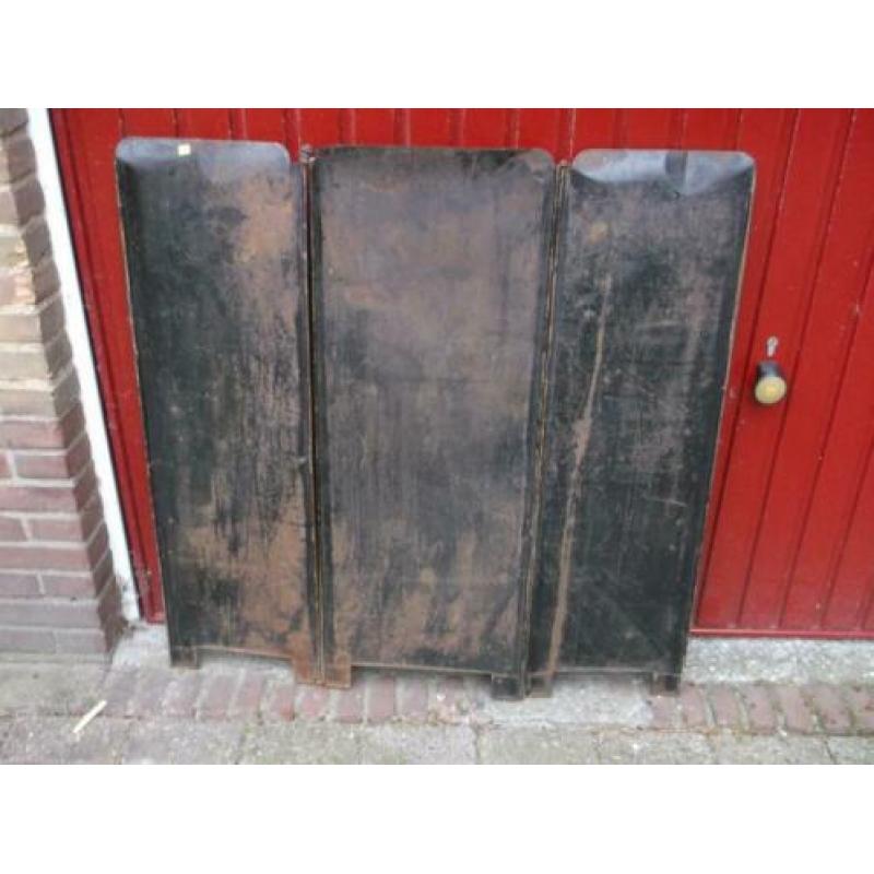Antiek haardscherm / handbeschilderd