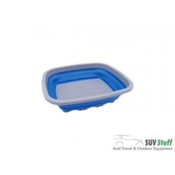 Tafel rvs kampeertafel met opvouwbare wasbak