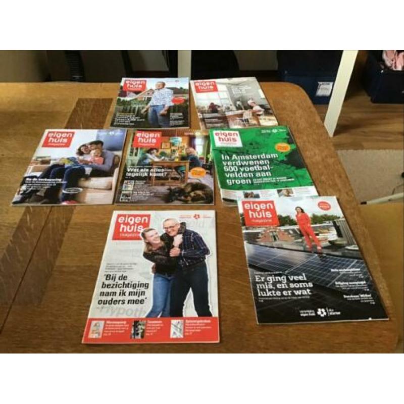 Eigen huis magazine 7 stuks