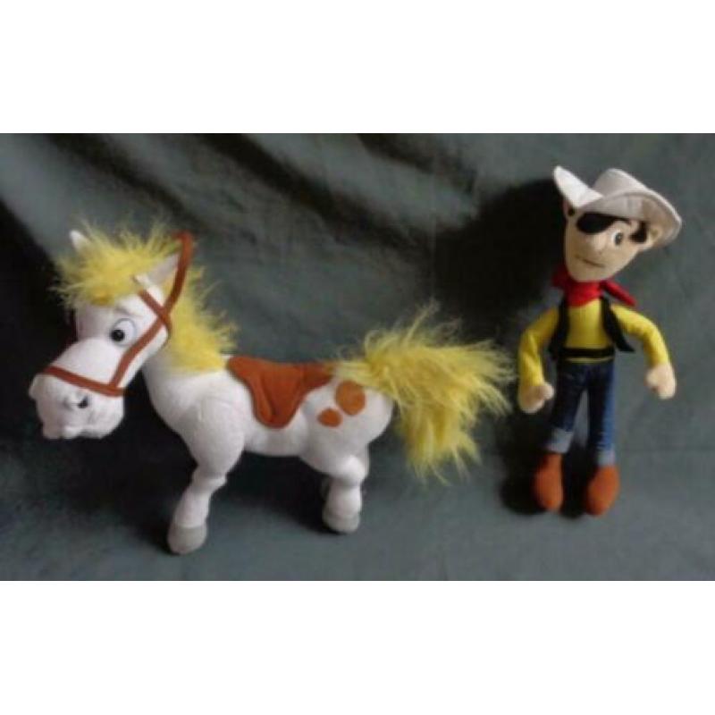 LUCKY LUKE & JOLLY JUMPER pluche knuffel 30cm pop plush soft