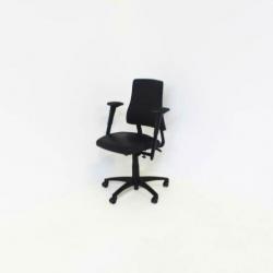 Bureaustoelen BMA Axia Burostoel Hoge Rug, Kunstleer, Zwart