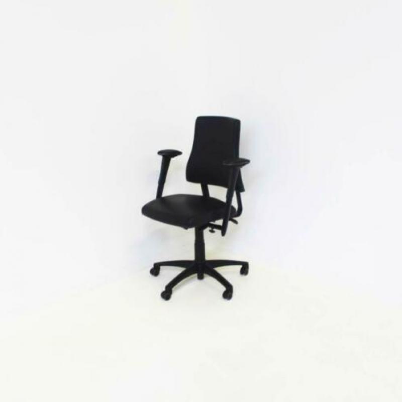 Bureaustoelen BMA Axia Burostoel Hoge Rug, Kunstleer, Zwart