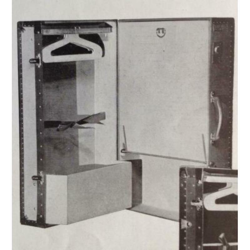 Vintage advertentie Louis Vuitton hutkoffers 1933
