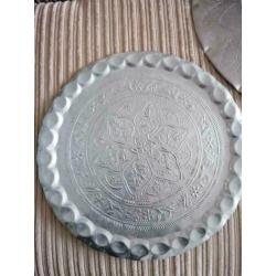 Zilveren deco schaal 46 diameter