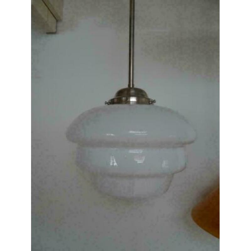 Art deco hanglamp citrus 30 cm glaskap
