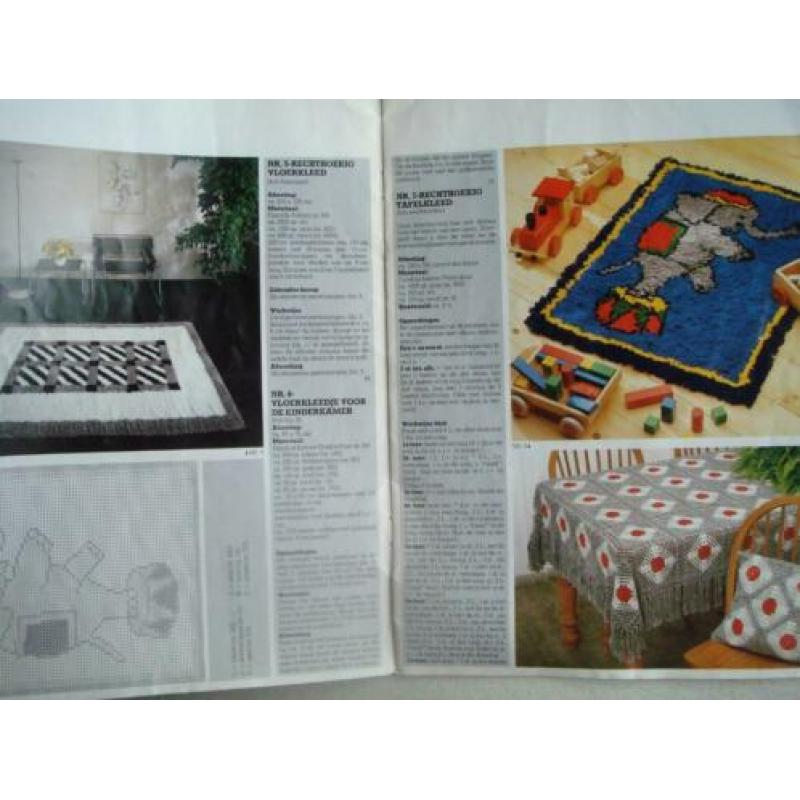 tijdschrift handwerken met DURABLE KATOEN 2 - 1986 € 1,50