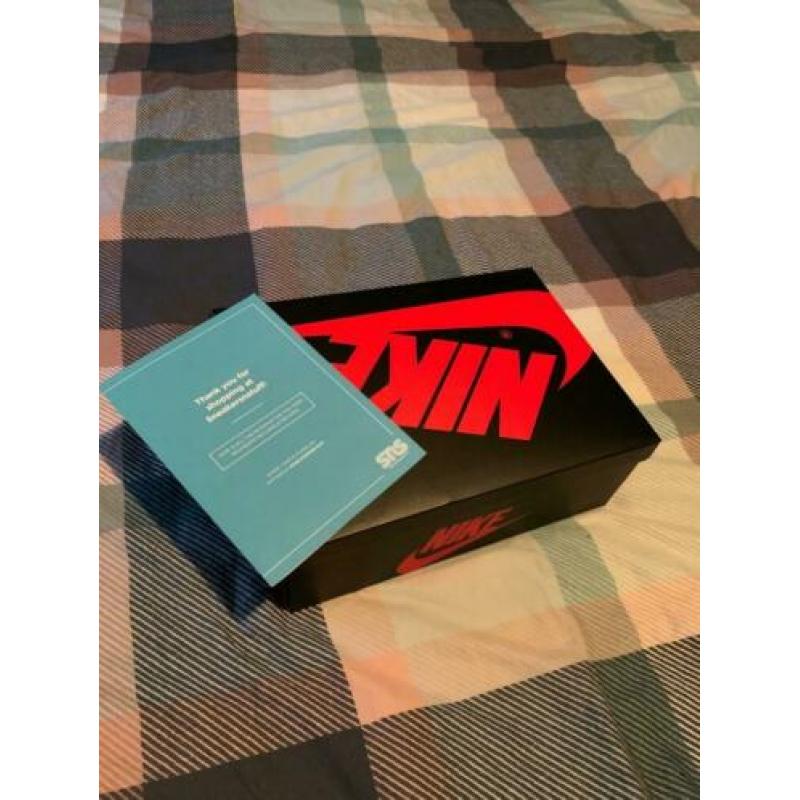Nike air jordan 1 retro black / Pine Green Maat: 41
