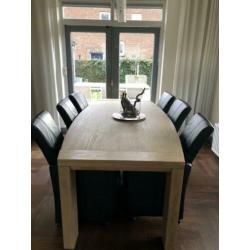 Eetkamer- en salontafel Henders en Hazel