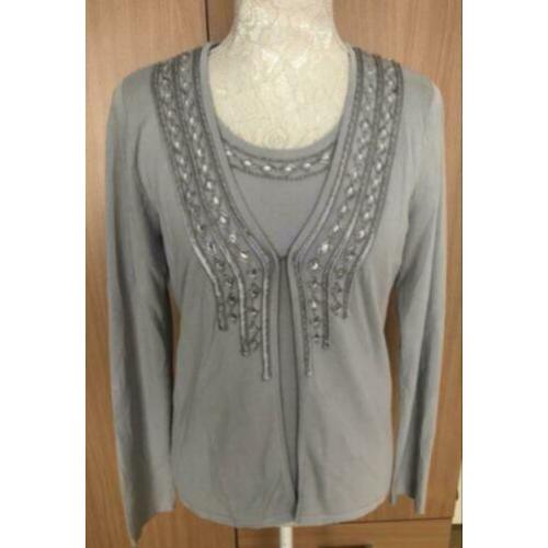 Vest met top/twinset van Diva maat M