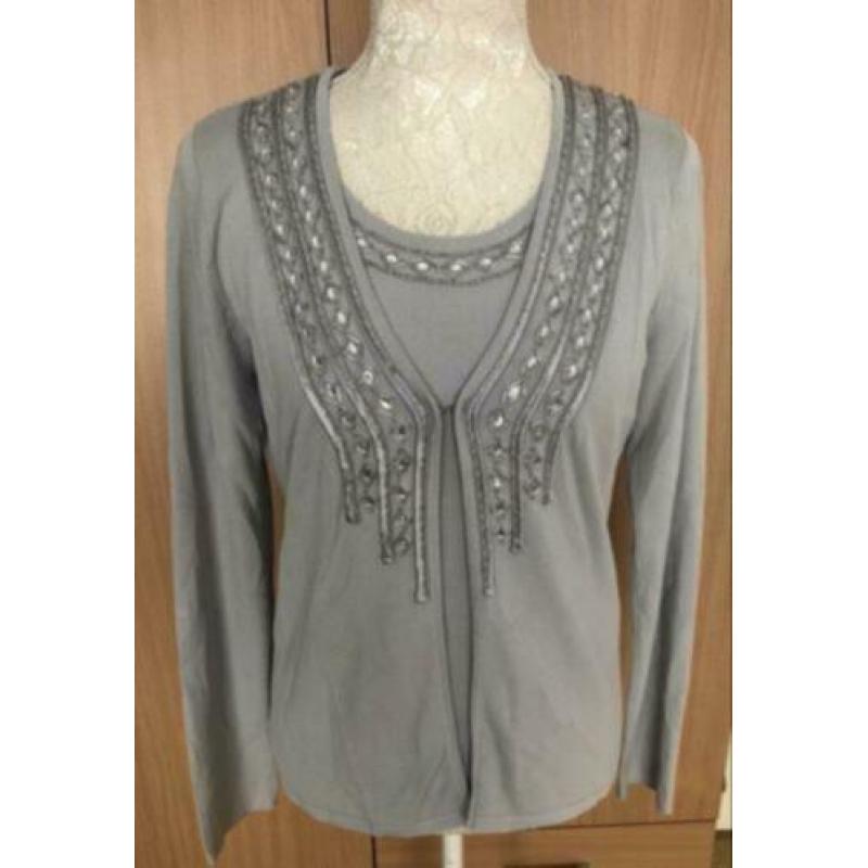 Vest met top/twinset van Diva maat M