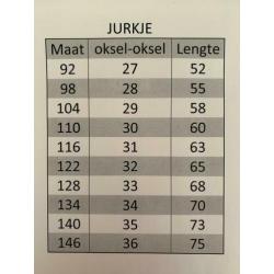 Jurkje met paarden groen (ook met korte mouw) maat 146
