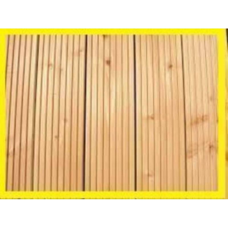nieuwe douglas vlonderplanken / terras tuin planken 2,60 p/m