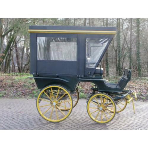 Goed onderhouden wagonette met kap