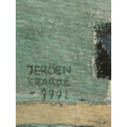 Litho Jeroen Krabbé met cerificaat van echtheid