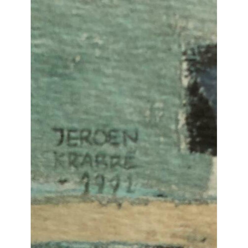 Litho Jeroen Krabbé met cerificaat van echtheid