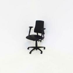 Bureaustoelen BMA Axia Burostoel Hoge Rug, Kunstleer, Zwart