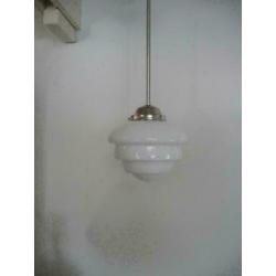 Art deco hanglamp citrus 30 cm glaskap