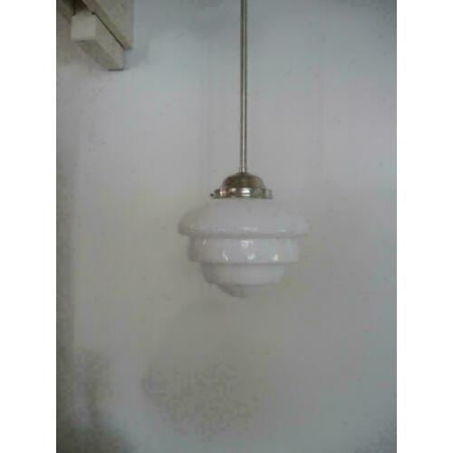 Art deco hanglamp citrus 30 cm glaskap