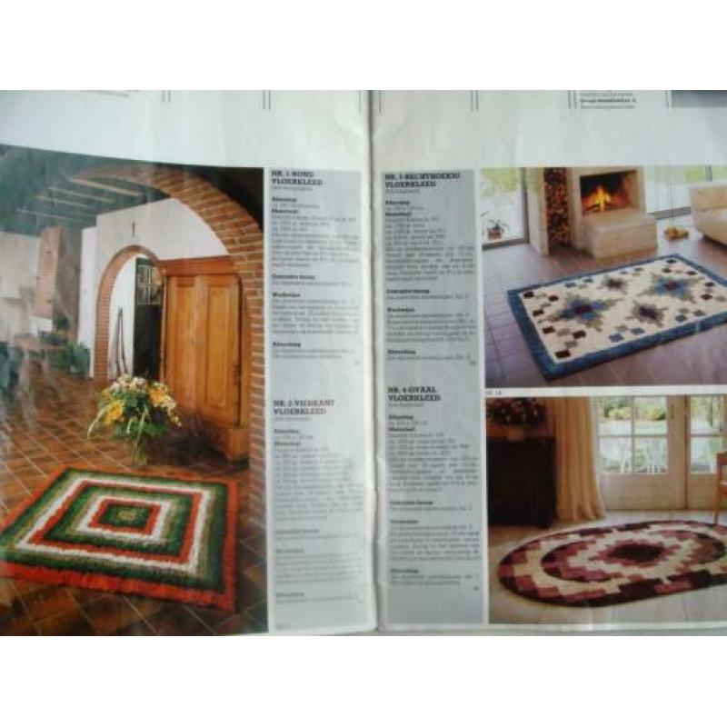 tijdschrift handwerken met DURABLE KATOEN 2 - 1986 € 1,50