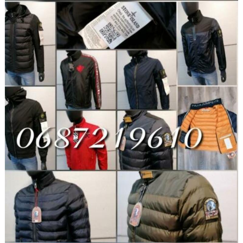 Parajumper Stone Island Dsquared Off white voorjaarsjassen