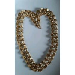 Monet vintage ketting goudkleurig