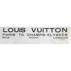 Vintage advertentie Louis Vuitton hutkoffers 1933