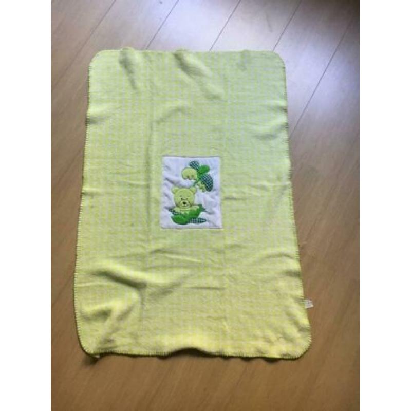 3 baby dekentjes fleece
