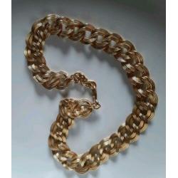 Monet vintage ketting goudkleurig