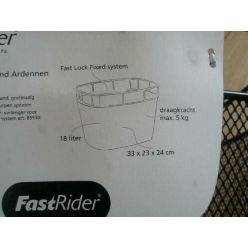 Fietsmand Fast Rider Nieuw