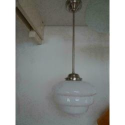 Art deco hanglamp citrus 30 cm glaskap