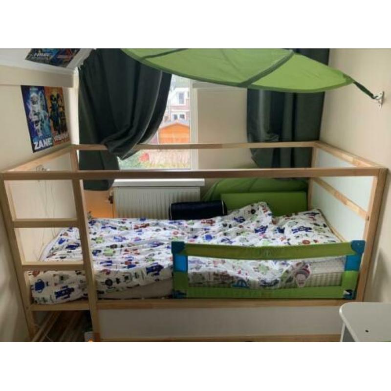 IKEA reversible Bed, kinderbed, 90 x 200 with mattress