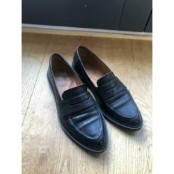 Maat 37, loafers, leer, selected, nieuw €130