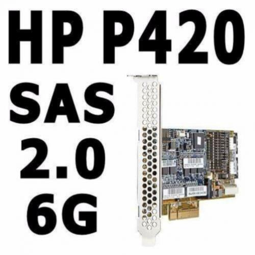 HP Smart Array P420 SAS SATA RAID 6G Controller, Gen8 8-Port