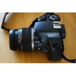 Canon 450D met 18-55mm IS lens