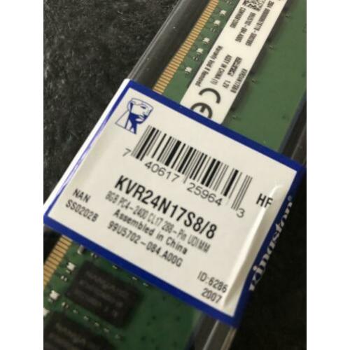 8GB Ram kingston
